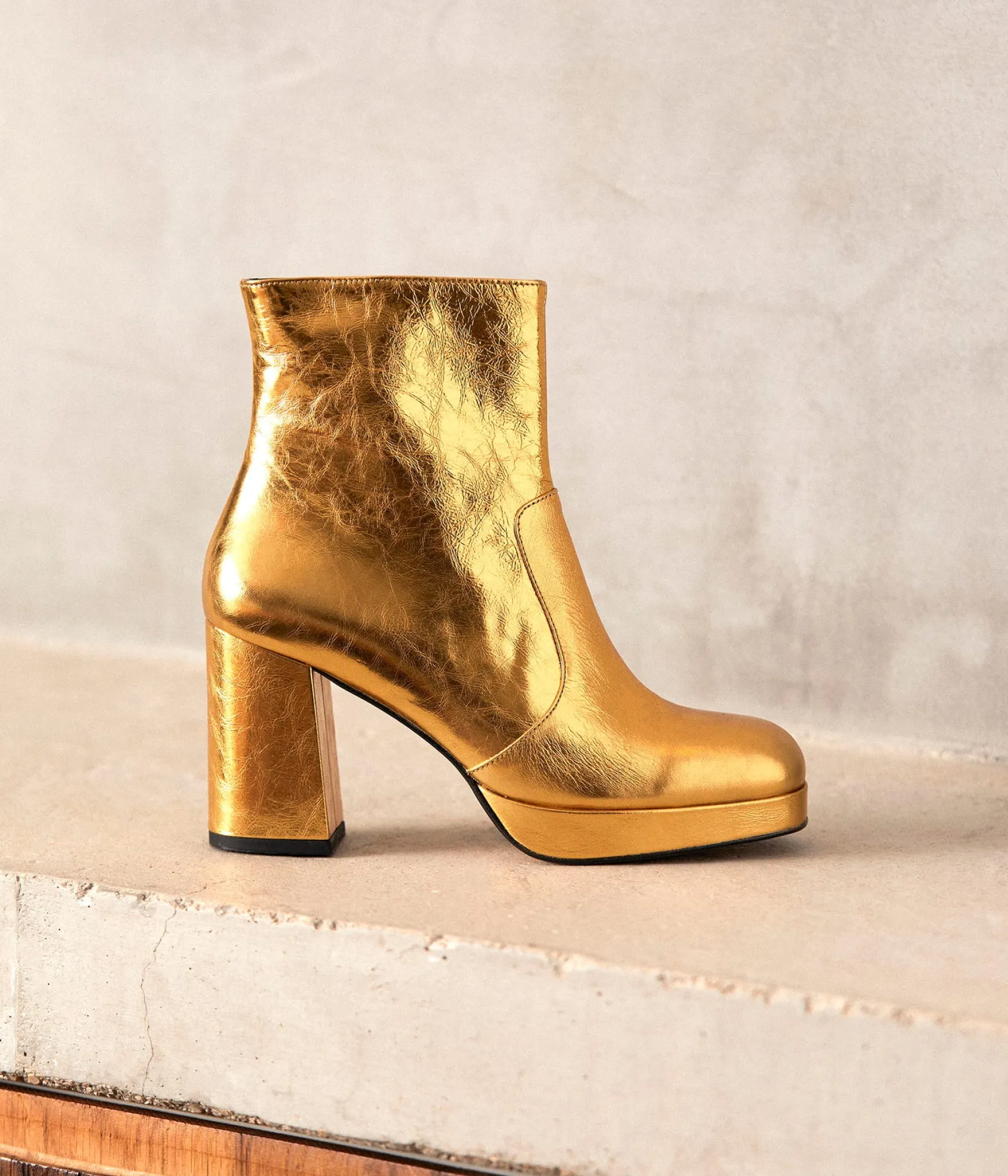 Femme Mellow Yellow Boots dés cuir Alissa