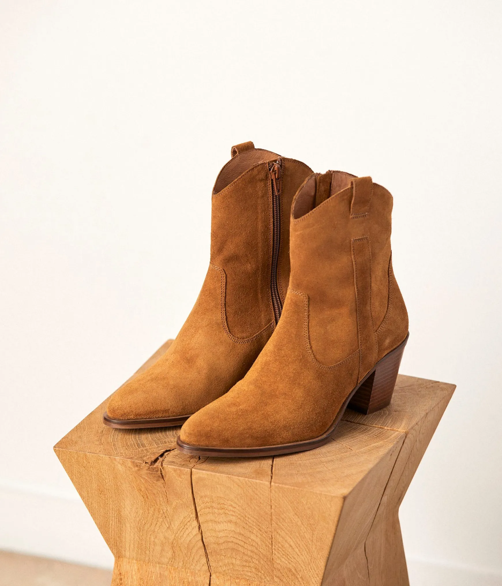 Femme Mellow Yellow Boots western camel Doriane