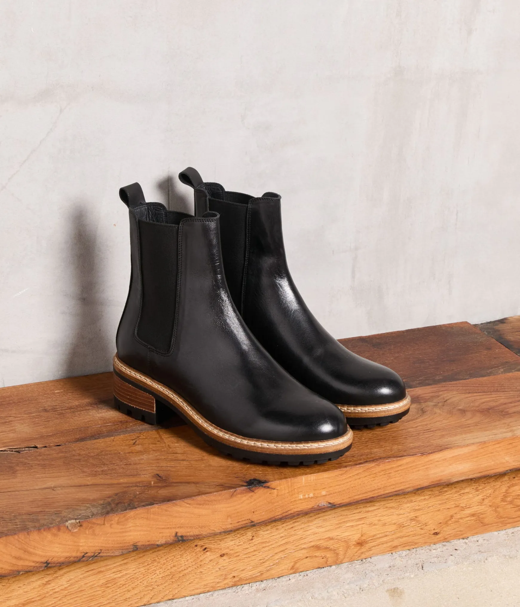 Femme Mellow Yellow Chelsea boots crantées Calista
