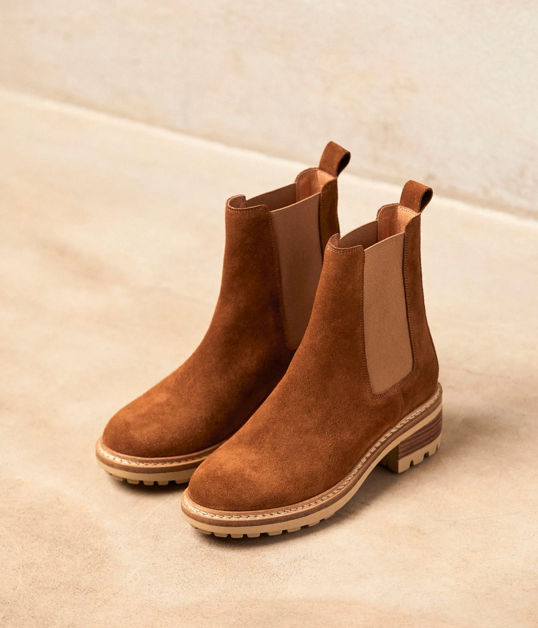 Femme Mellow Yellow Chelsea boots tabac Calista
