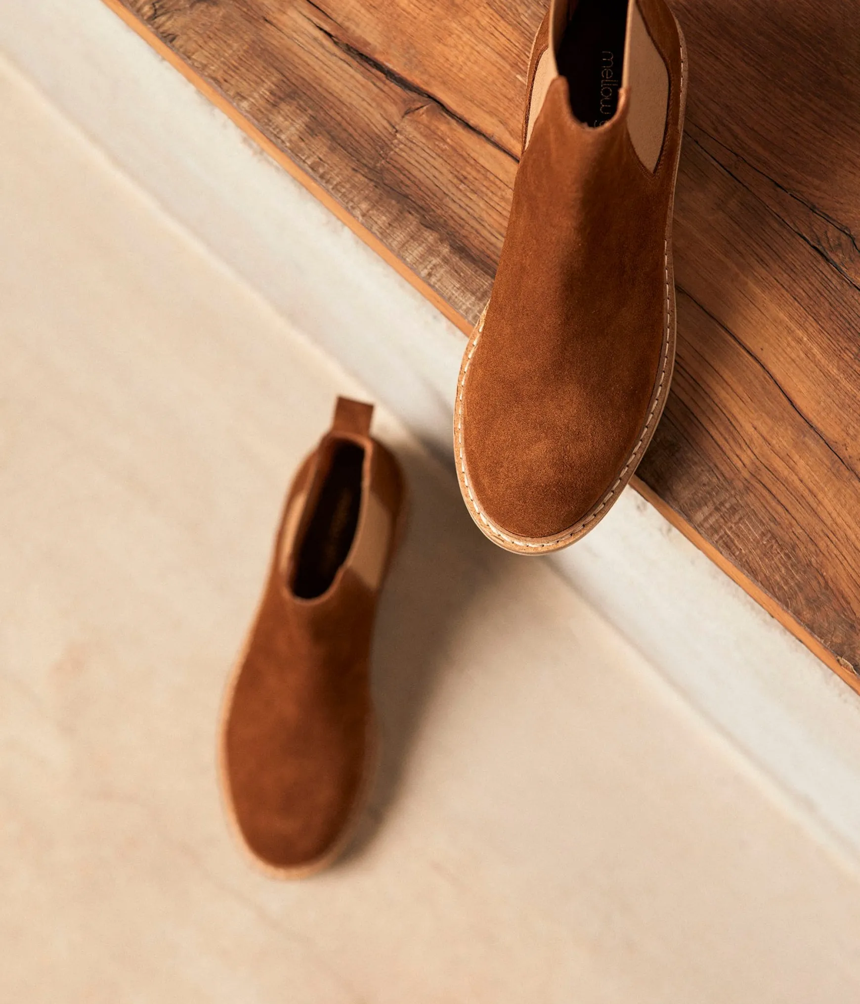 Femme Mellow Yellow Chelsea boots tabac Calista