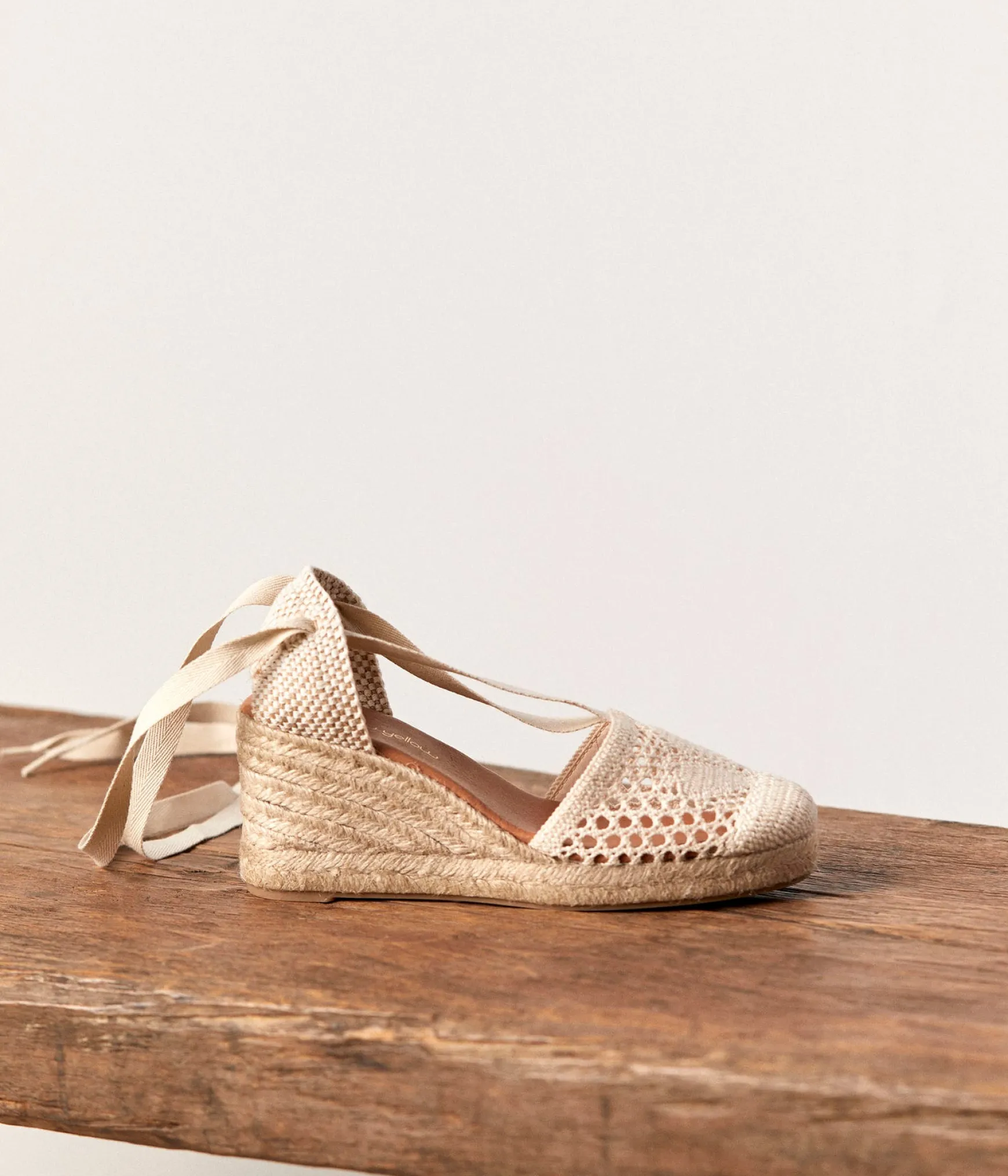 Femme Mellow Yellow Espadrilles compensées Leïla