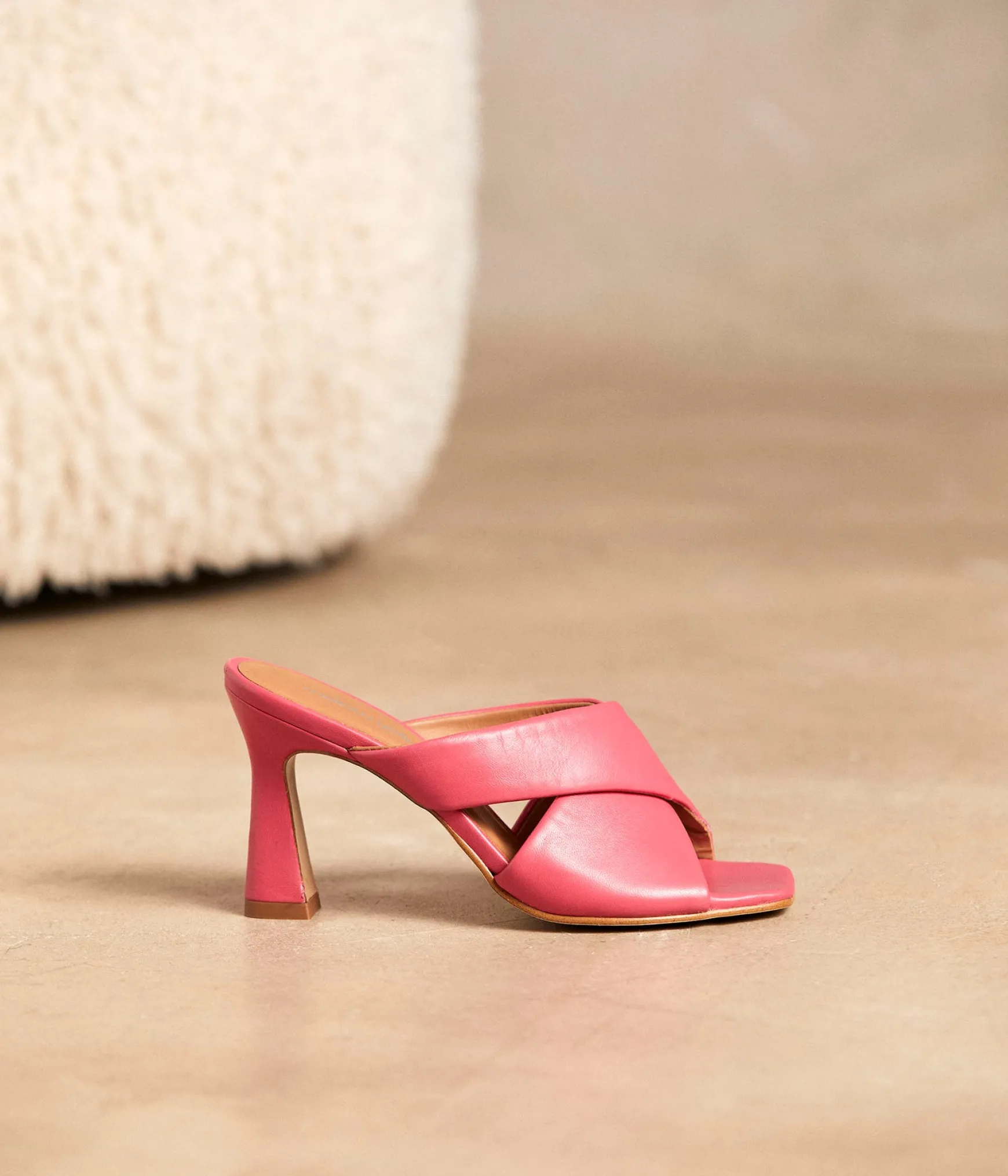 Femme Mellow Yellow Mules fuchsia Laeticia