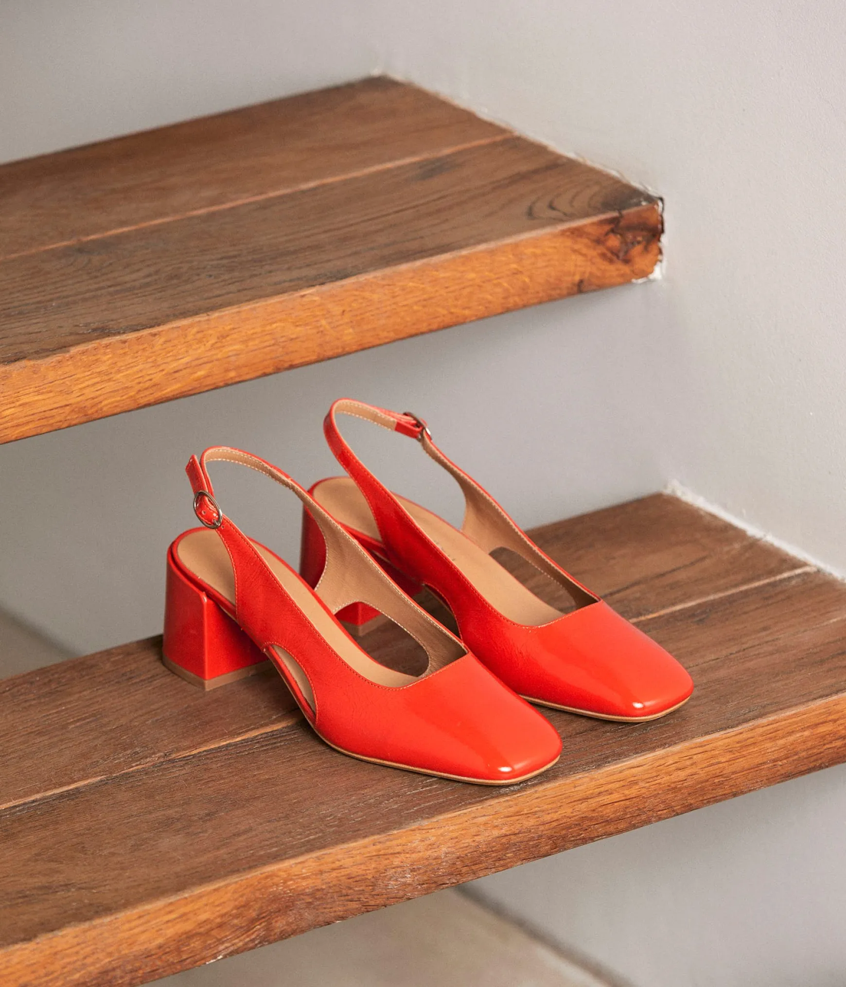 Femme Mellow Yellow Slingbacks orange Catalina